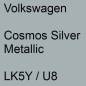 Preview: Volkswagen, Cosmos Silver Metallic, LK5Y / U8.